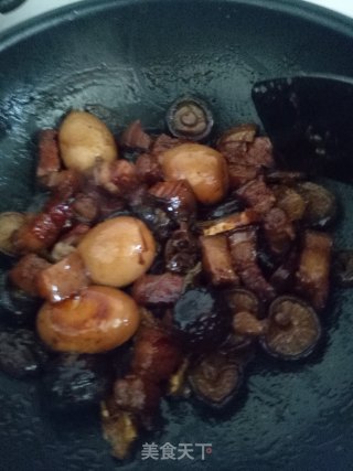 香菇红烧肉的做法步骤：17