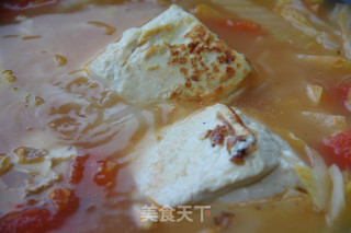 开胃又营养の番茄豆腐汤的做法步骤：8