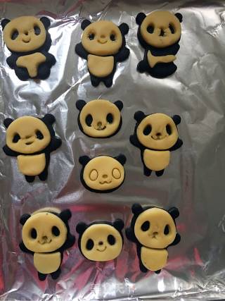 熊猫饼干的做法步骤：15