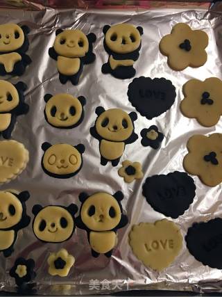 熊猫饼干的做法步骤：17