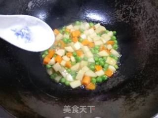 杏鲍菇豌豆小炒的做法步骤：9