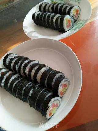 紫菜包饭的做法步骤：6