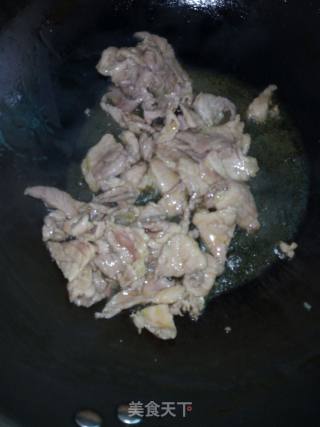 娃娃菜炒肉的做法步骤：4