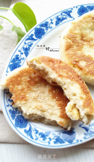 芝麻椒盐烧饼的做法步骤：17