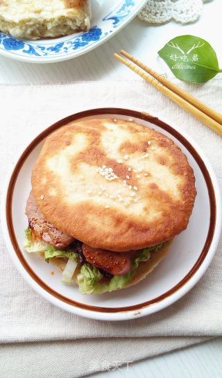 芝麻椒盐烧饼的做法步骤：18