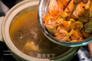 冬日暖胃系列快手菜：药膳鸡煲的做法步骤：13