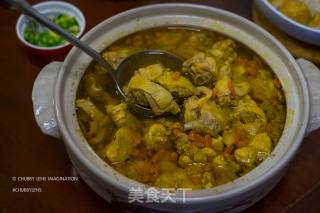 冬日暖胃系列快手菜：药膳鸡煲的做法步骤：15