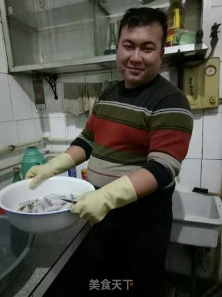 干炸带鱼的做法步骤：4