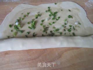 玉米面葱花饼的做法步骤：6