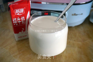 玫瑰花茶酸奶的做法步骤：4