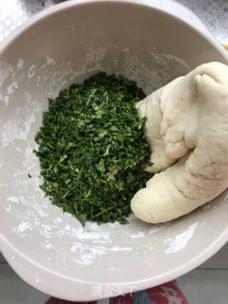 芥菜馒头的做法步骤：4