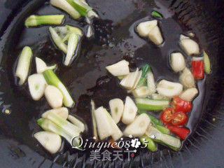 酱香鸡毛菜的做法步骤：2