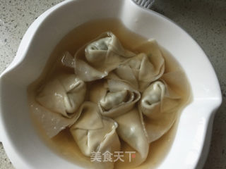 荠菜馄饨的做法步骤：18
