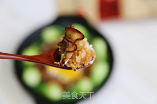 腊肉煲仔饭的做法步骤：13