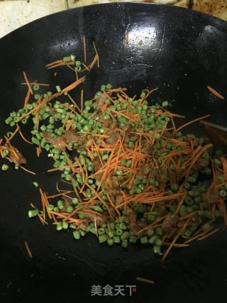 香芋炒饭的做法步骤：7
