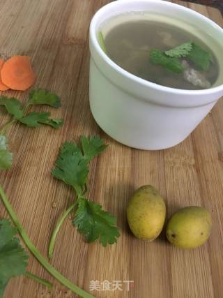 橄榄炖猪粉的做法步骤：11