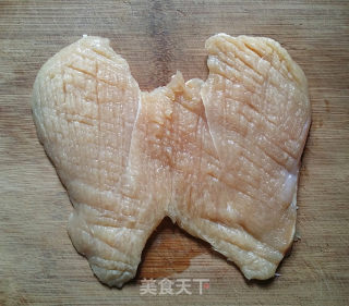 爆浆芝士鸡排的做法步骤：4