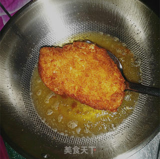 爆浆芝士鸡排的做法步骤：11