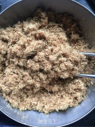 自制猪肉松的做法步骤：15