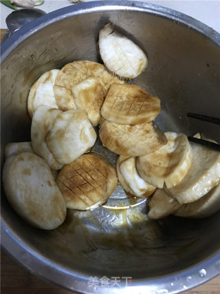 煎杏鲍菇的做法步骤：2
