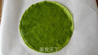 抹茶千层蛋糕的做法步骤：16