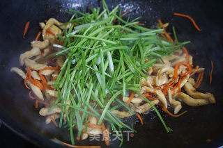 香菜小炒肉的做法步骤：6