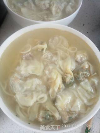 馄饨清汤面的做法步骤：13