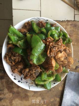 青椒炒鸡排的做法步骤：9