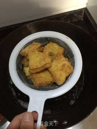 港式一口西多士的做法步骤：5