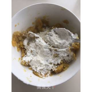 香煎红薯饼的做法步骤：3