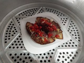 腊味合蒸的做法步骤：8