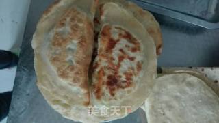 粗粮版韭菜盒子的做法步骤：3