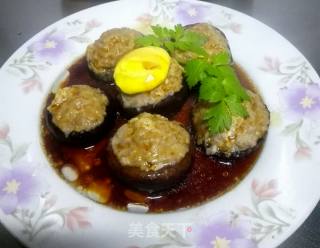 肉末蒸香菇的做法步骤：11