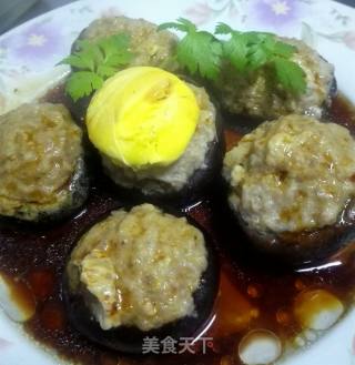 肉末蒸香菇的做法步骤：13