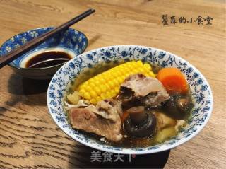 清汤猪小排的做法步骤：1