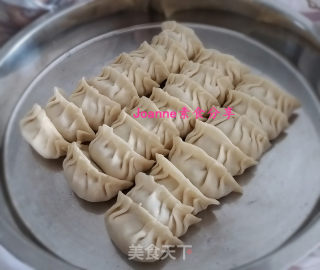 豌豆泥素饺子的做法步骤：7