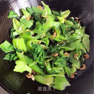 金钩炒芥菜的做法步骤：8