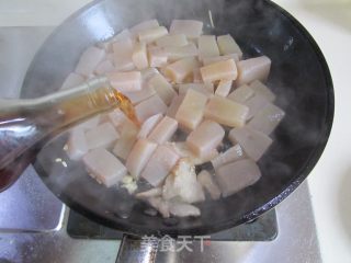青椒魔芋肉片的做法步骤：6