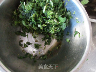 蛤蟆皮草煎饼的做法步骤：5