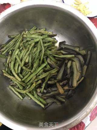 豆角爱茄子的做法步骤：7