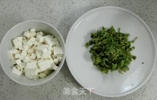 香椿拌豆腐的做法步骤：4