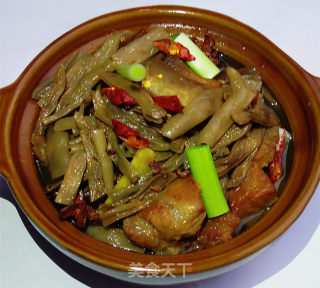 干豆角焖罐肉的做法步骤：6