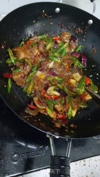 回锅肉的做法步骤：7