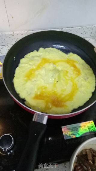 鸡蛋油麦菜汤的做法步骤：2