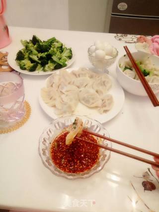 猪肉葱花饺子的做法步骤：6