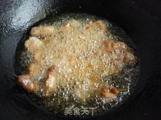 香辣牙签肉的做法步骤：7