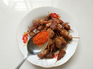 香辣牙签肉的做法步骤：9