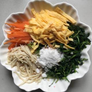 凉拌马兰头的做法步骤：10