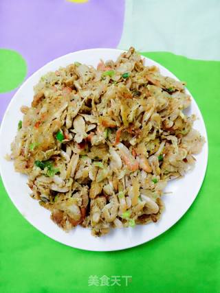 《鲜》蛋炒小河虾的做法步骤：5