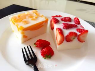 水果布丁的做法步骤：3